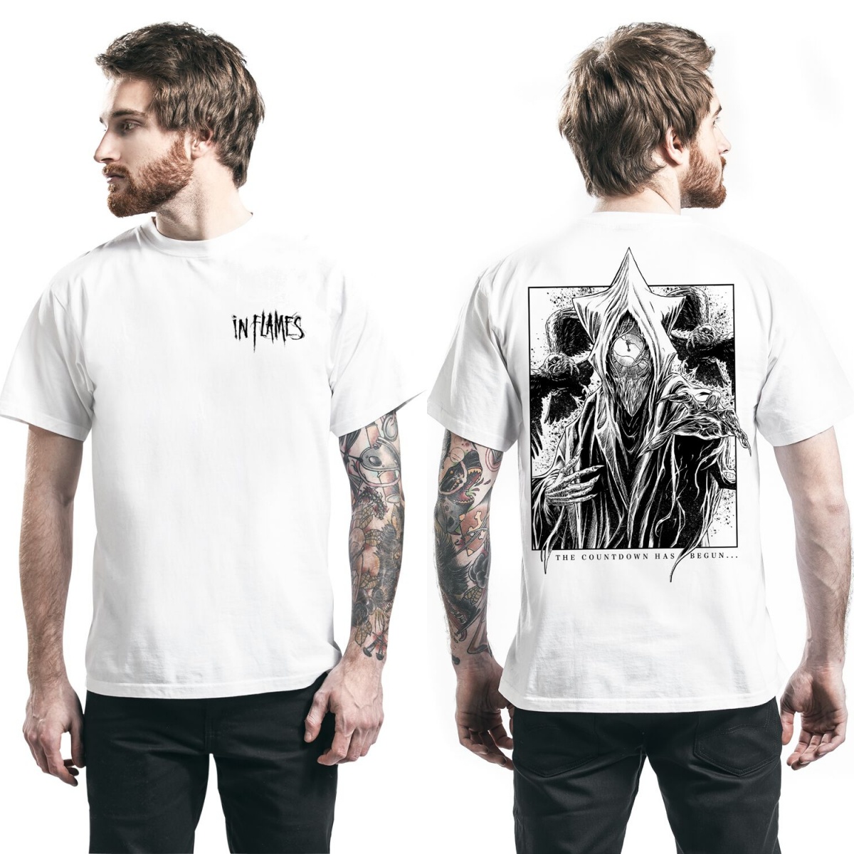 Streetwear Brand Y2K - Y2k in Flames Graphic Cotton T-shirt