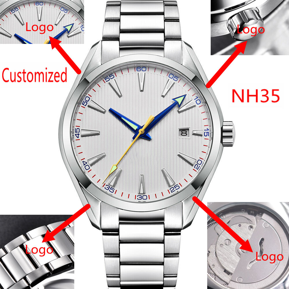Streetwear Brand Luxury - Custom Logo 41mm Men Miyota/NH35 Automatic