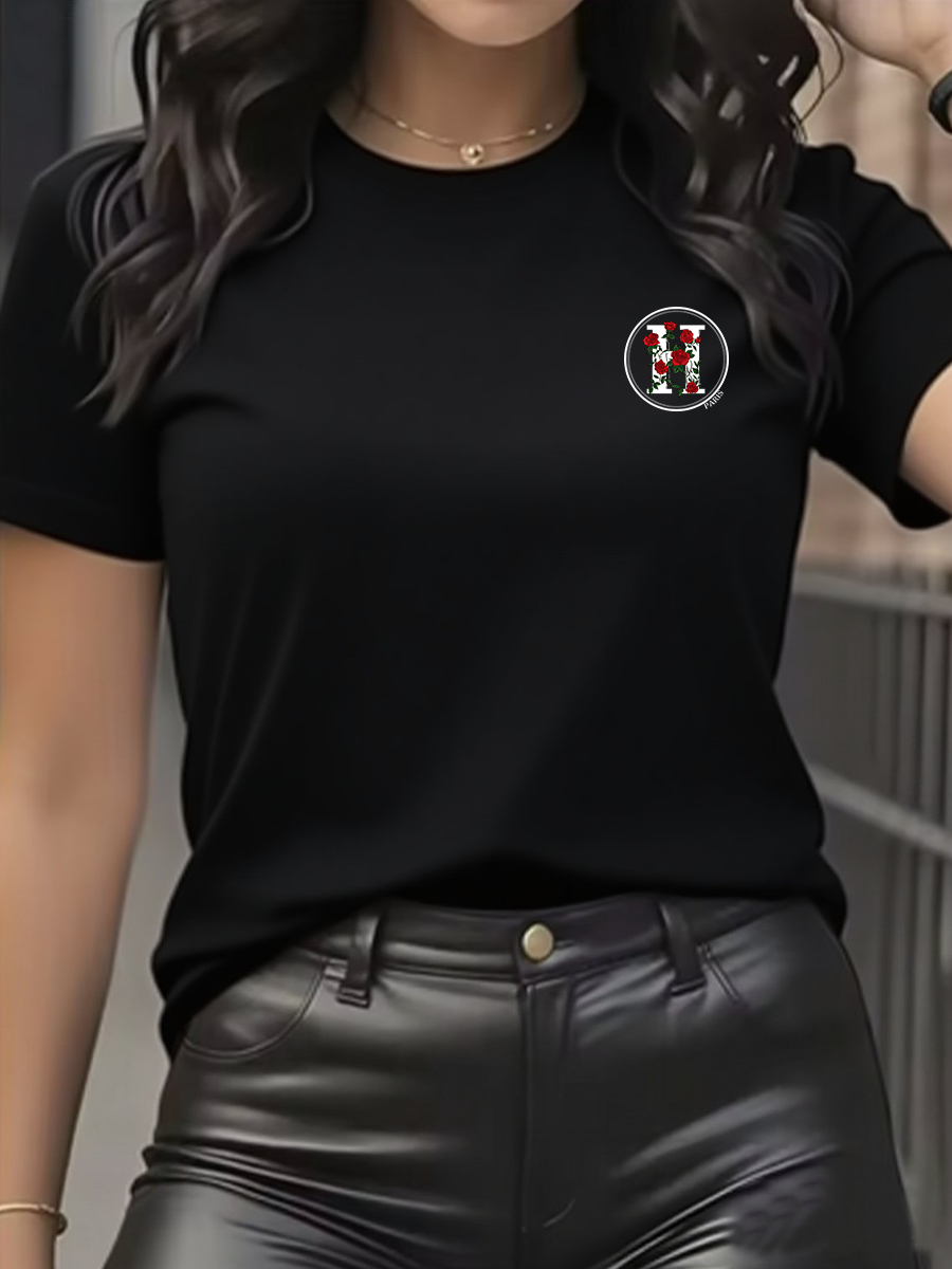 Women's T-Shirt Leisure Fashio - Streetwear Brand Y2K review and price