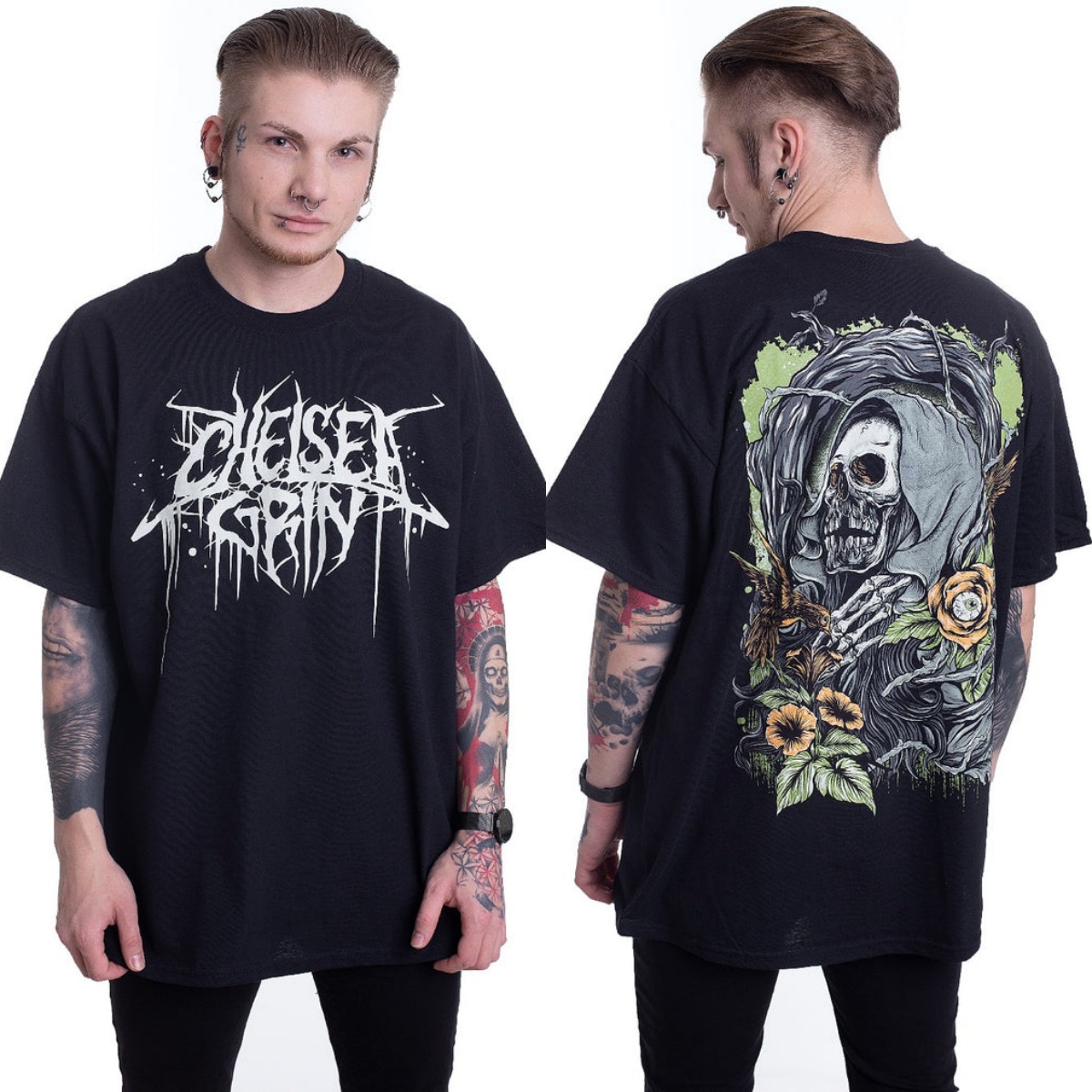Y2k Chelsea Grin Graphic Cotto - Streetwear Brand Y2K review and price
