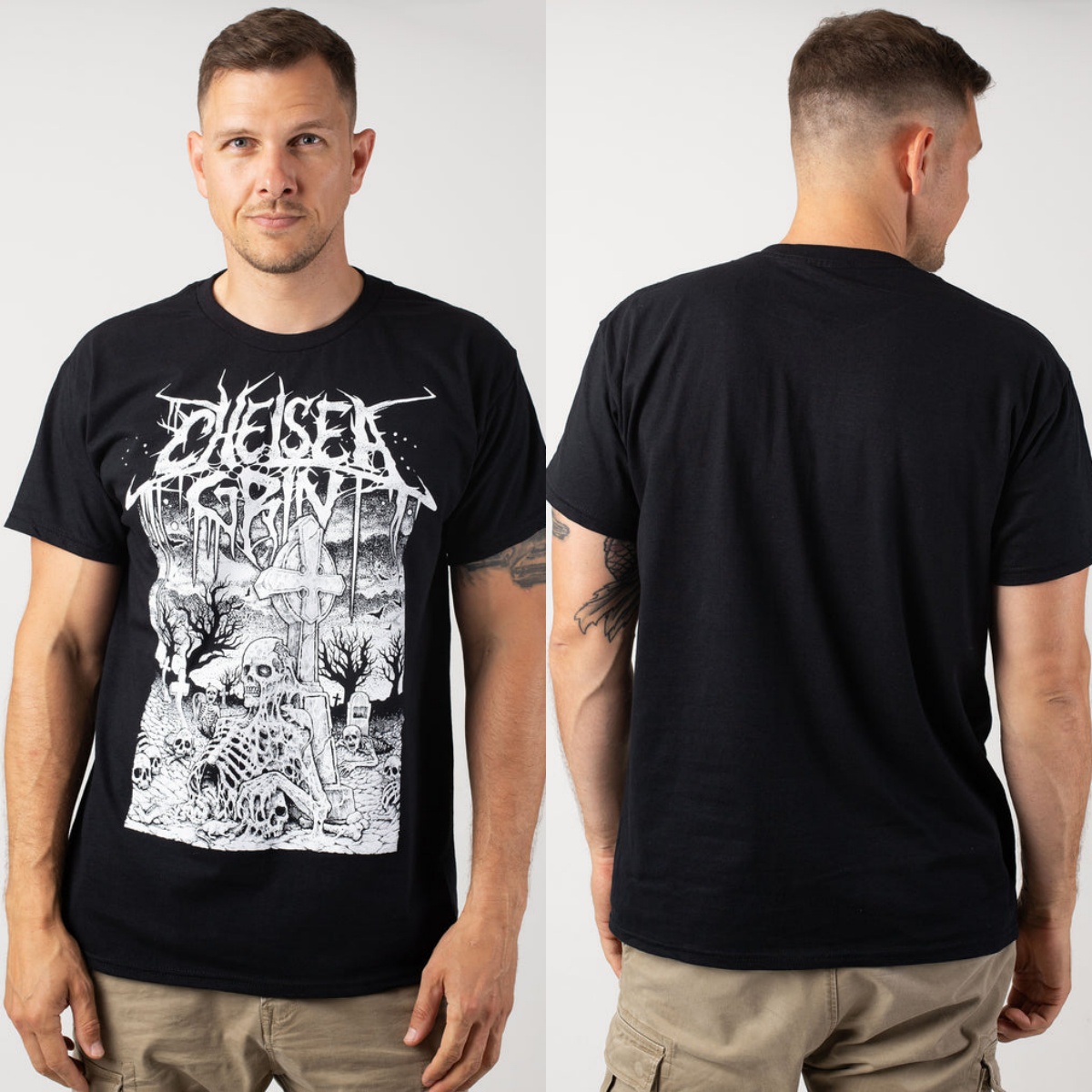 Y2k Chelsea Grin Graphic Cotto - Streetwear Brand Y2K review and price