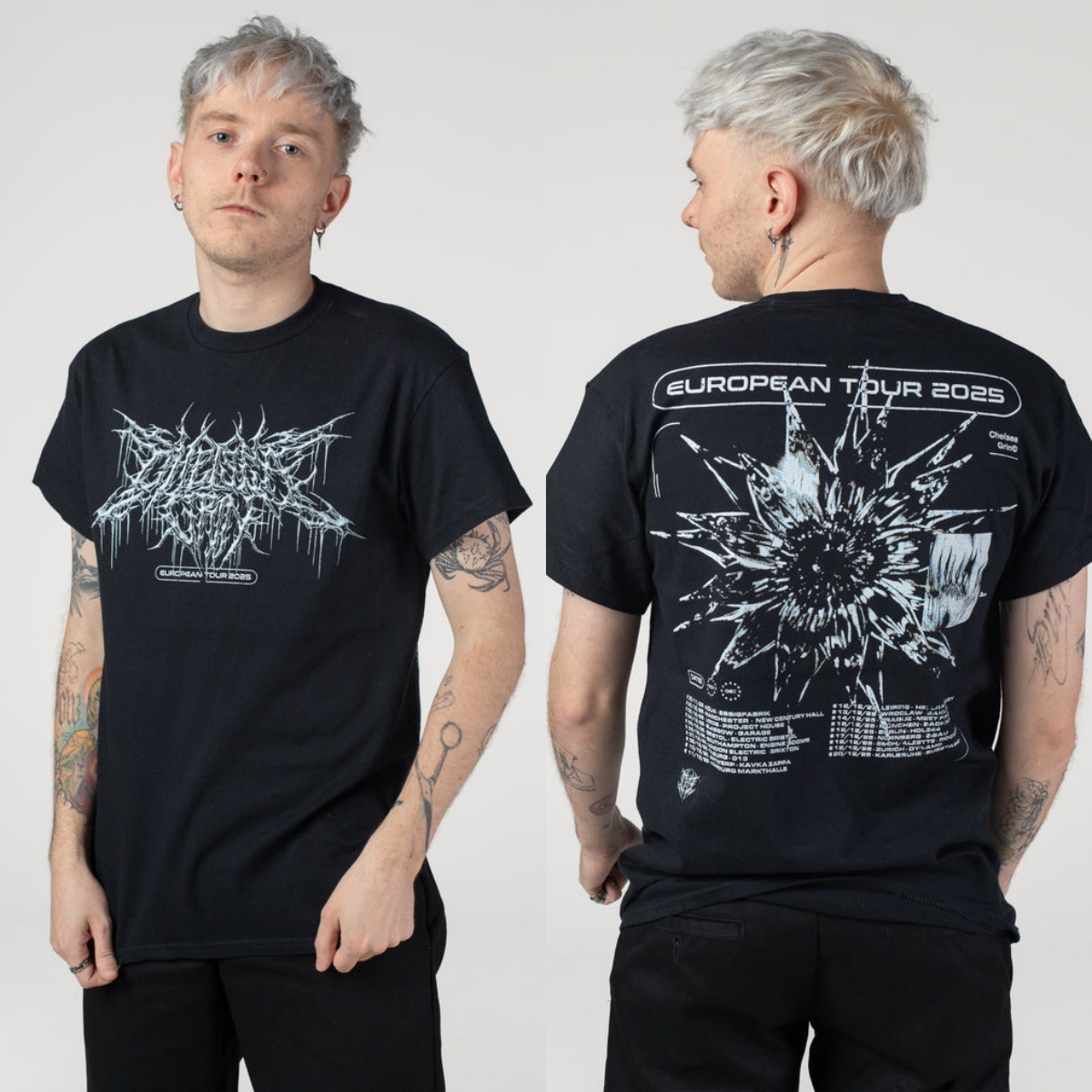 Y2k Chelsea Grin Graphic Cotto - Streetwear Brand Y2K review and price