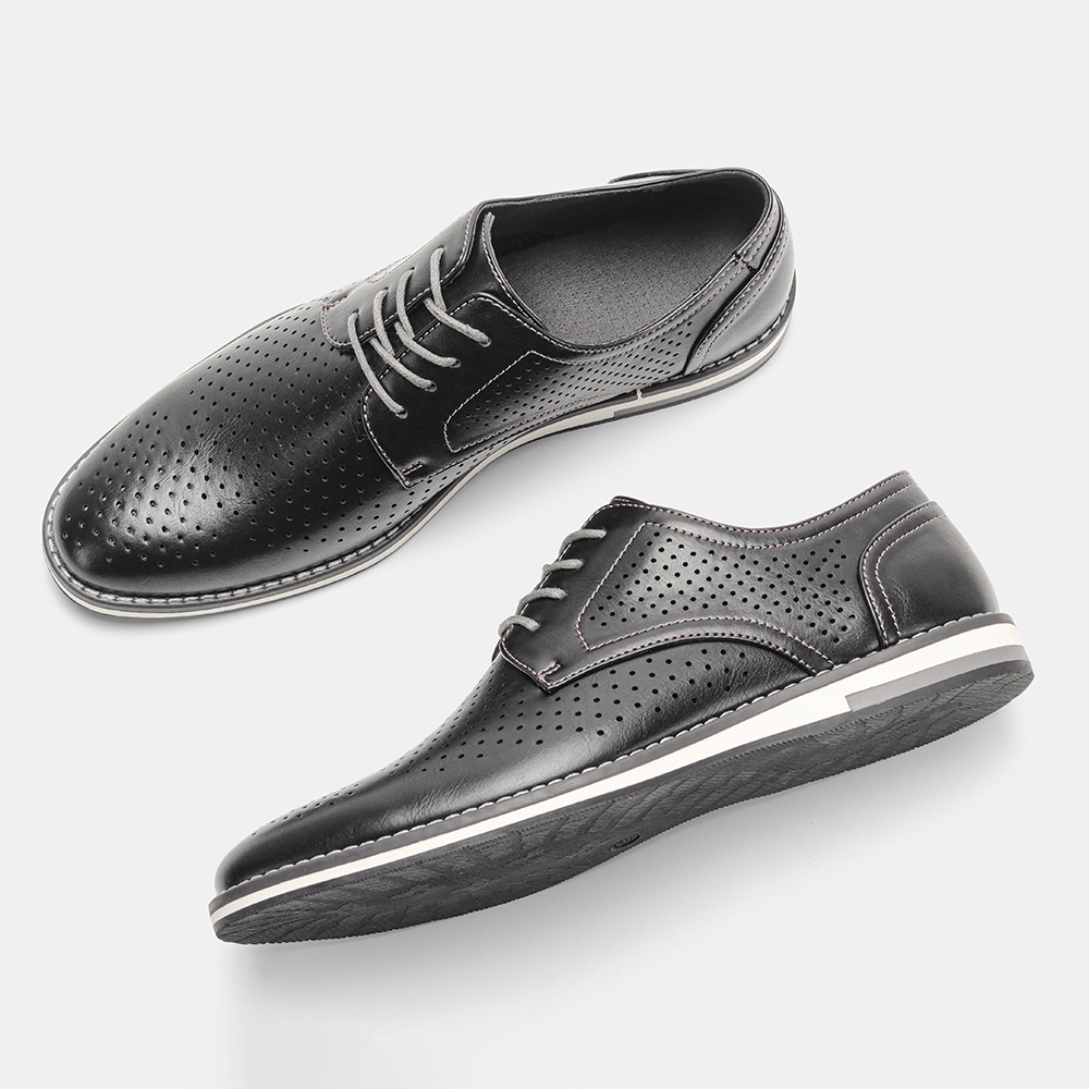 Men Leather Shoes Brand Comfor - Streetwear Brand Luxury review and price