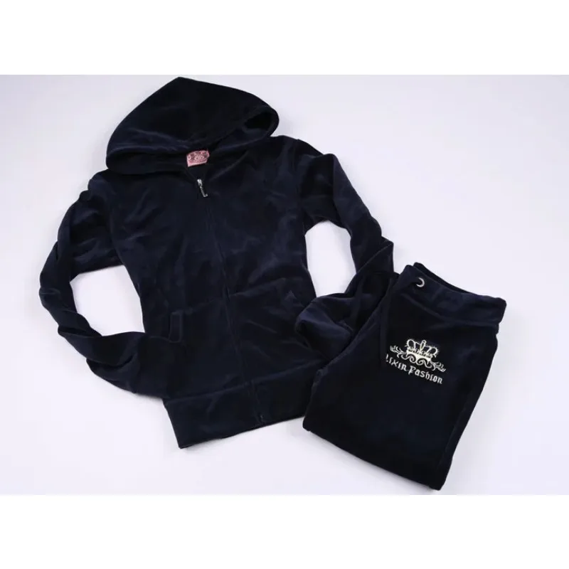 JC Tracksuit Women Velvet Wome - Streetwear Brand Y2K review and price