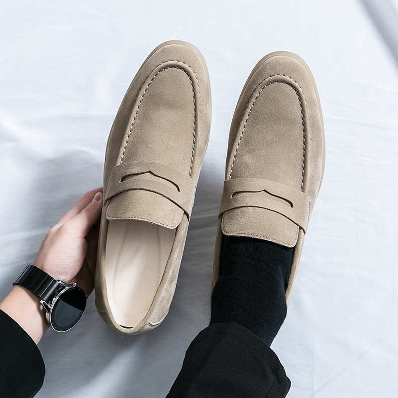 Spring New Classic Suede Loafe - Streetwear Brand Luxury review and price