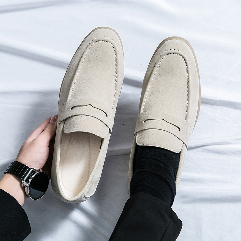 Spring New Classic Suede Loafe - Streetwear Brand Luxury review and price