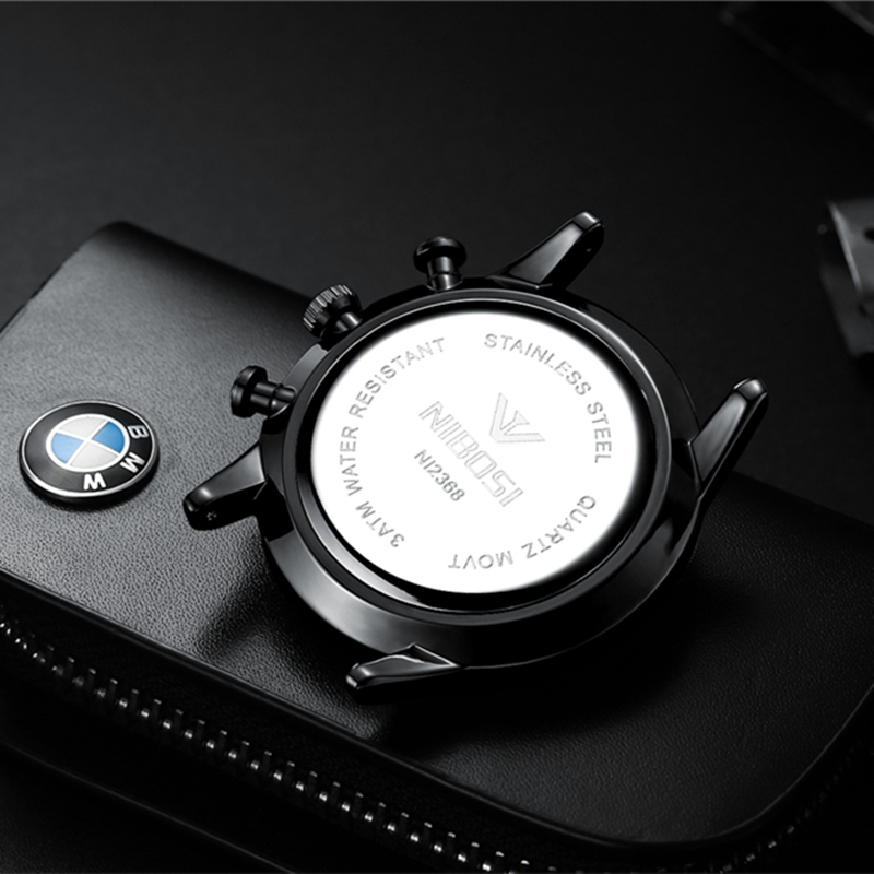 NIBOSI Fashion Mens Watches To - Streetwear Brand Luxury review and price