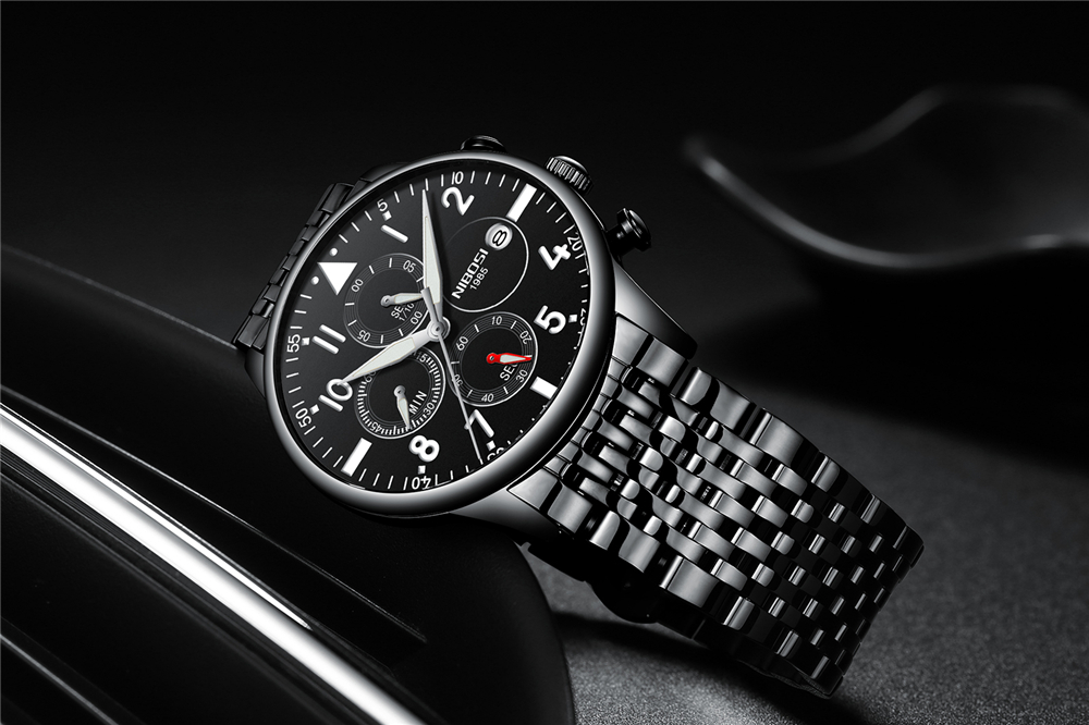 NIBOSI Fashion Mens Watches To - Streetwear Brand Luxury review and price