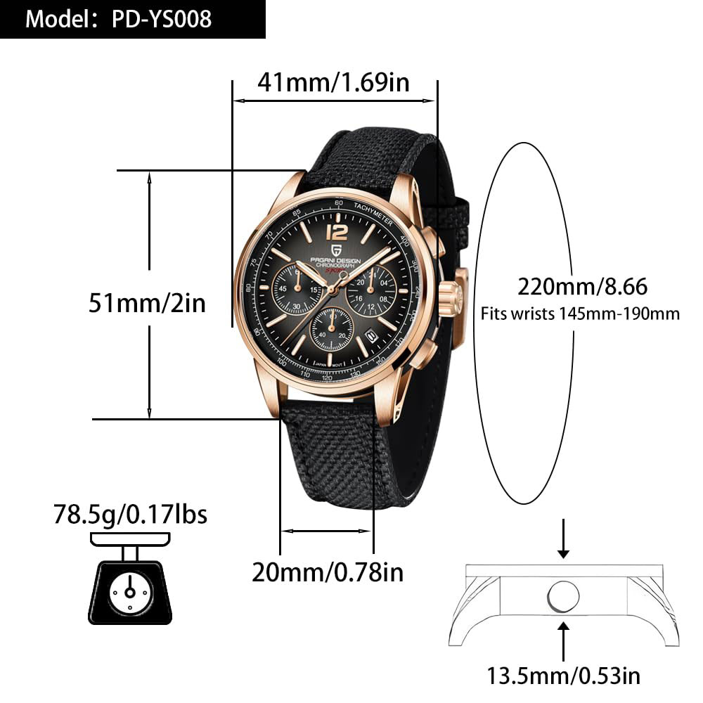 PAGANI DESIGN New Mens Watch 4 - Streetwear Brand Luxury review and price