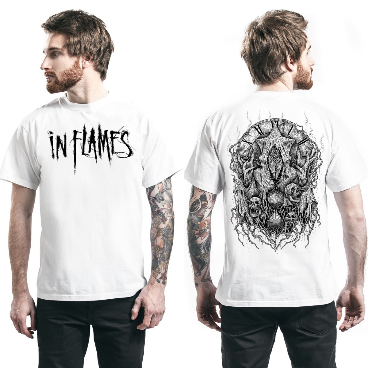 Y2k in Flames Graphic Cotton T - Streetwear Brand Y2K review and price