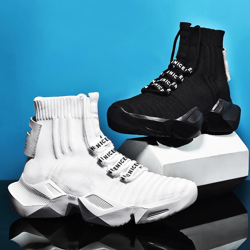 Plus Size High Top Massive Spo - Streetwear Brand With White Flowers review and price