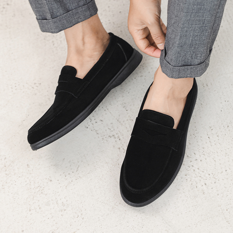 Genuine Leather Men Casual Sho - Streetwear Brand Luxury review and price