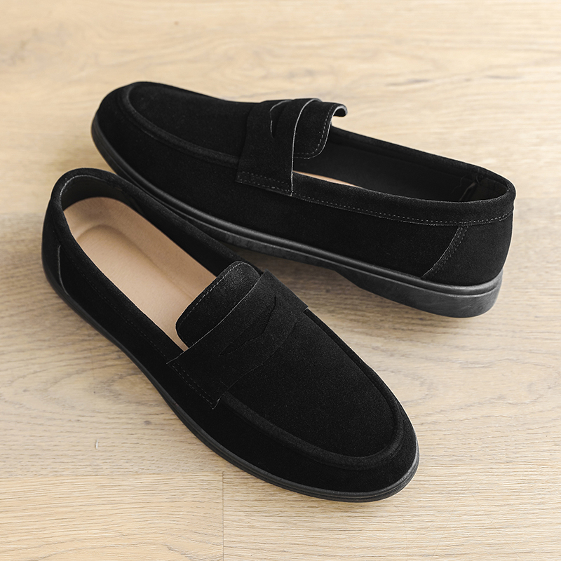 Genuine Leather Men Casual Sho - Streetwear Brand Luxury review and price