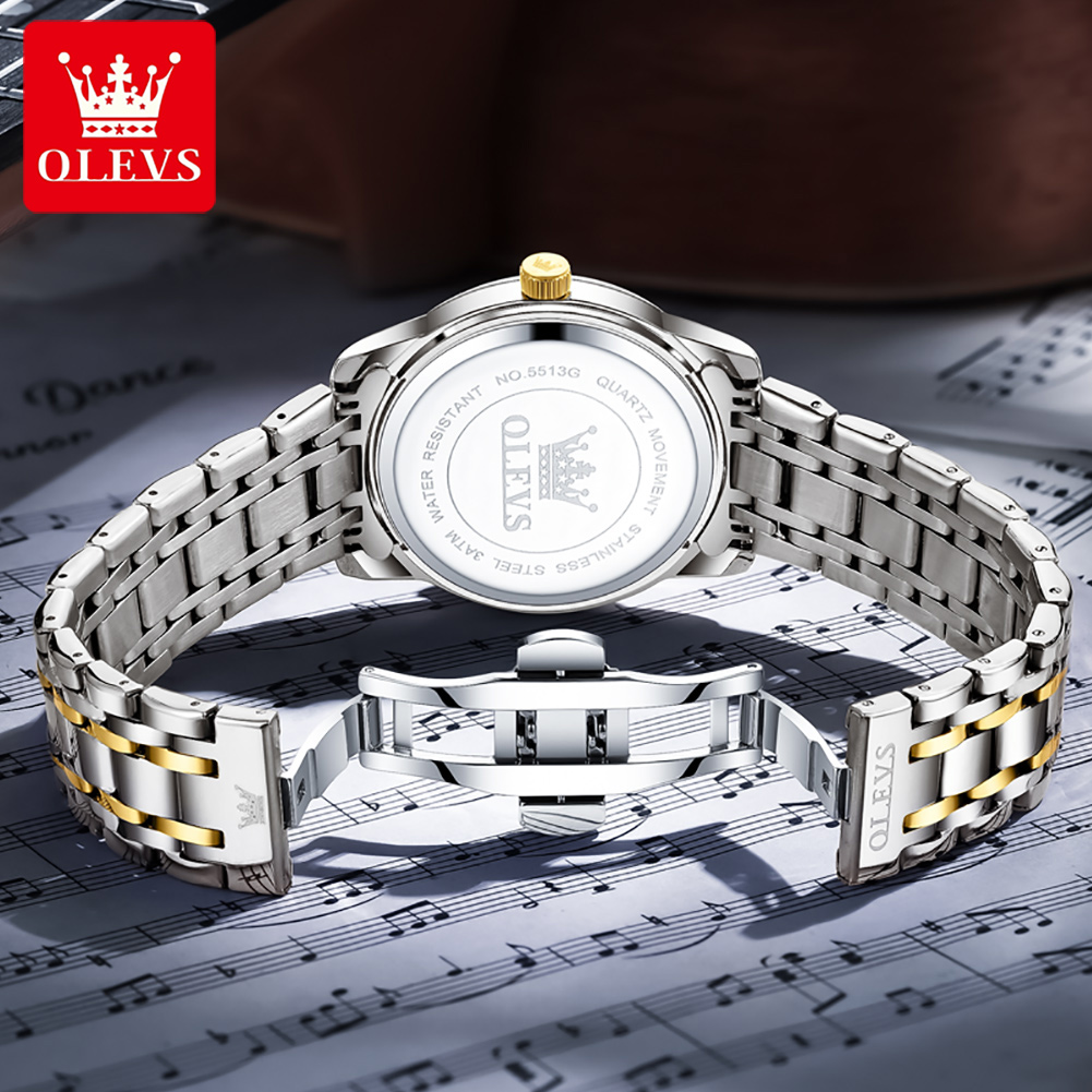 OLEVS Brand Fashion men's watc - Streetwear Brand Luxury review and price