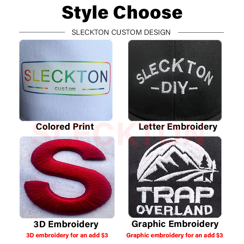 SLECKTON Custom Logo Baseball  - Stussy Bucket Hat review and price