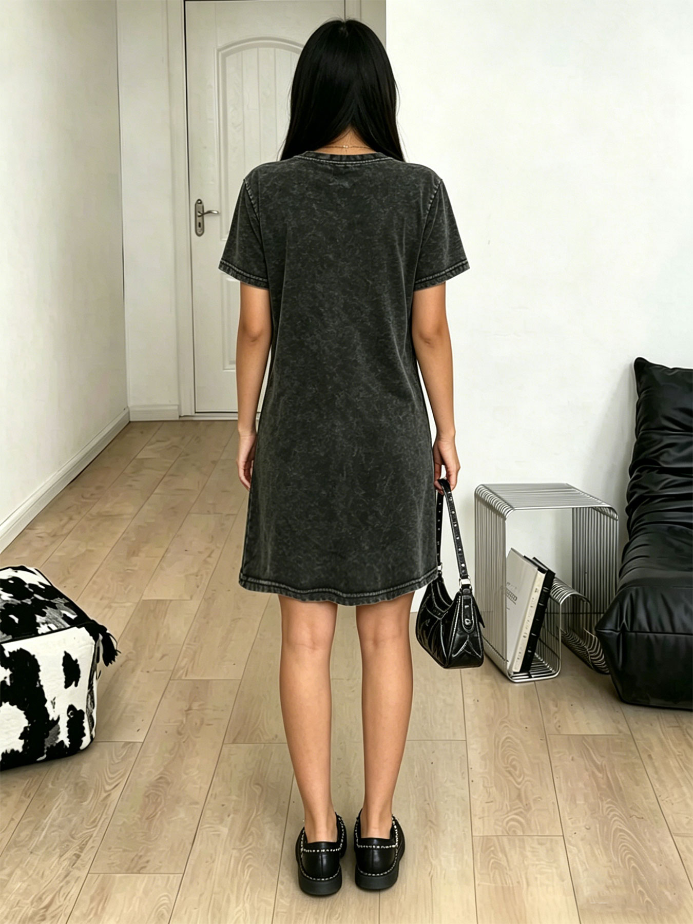 Women's washed vintage T-shirt - Streetwear Brand In Paris review and price